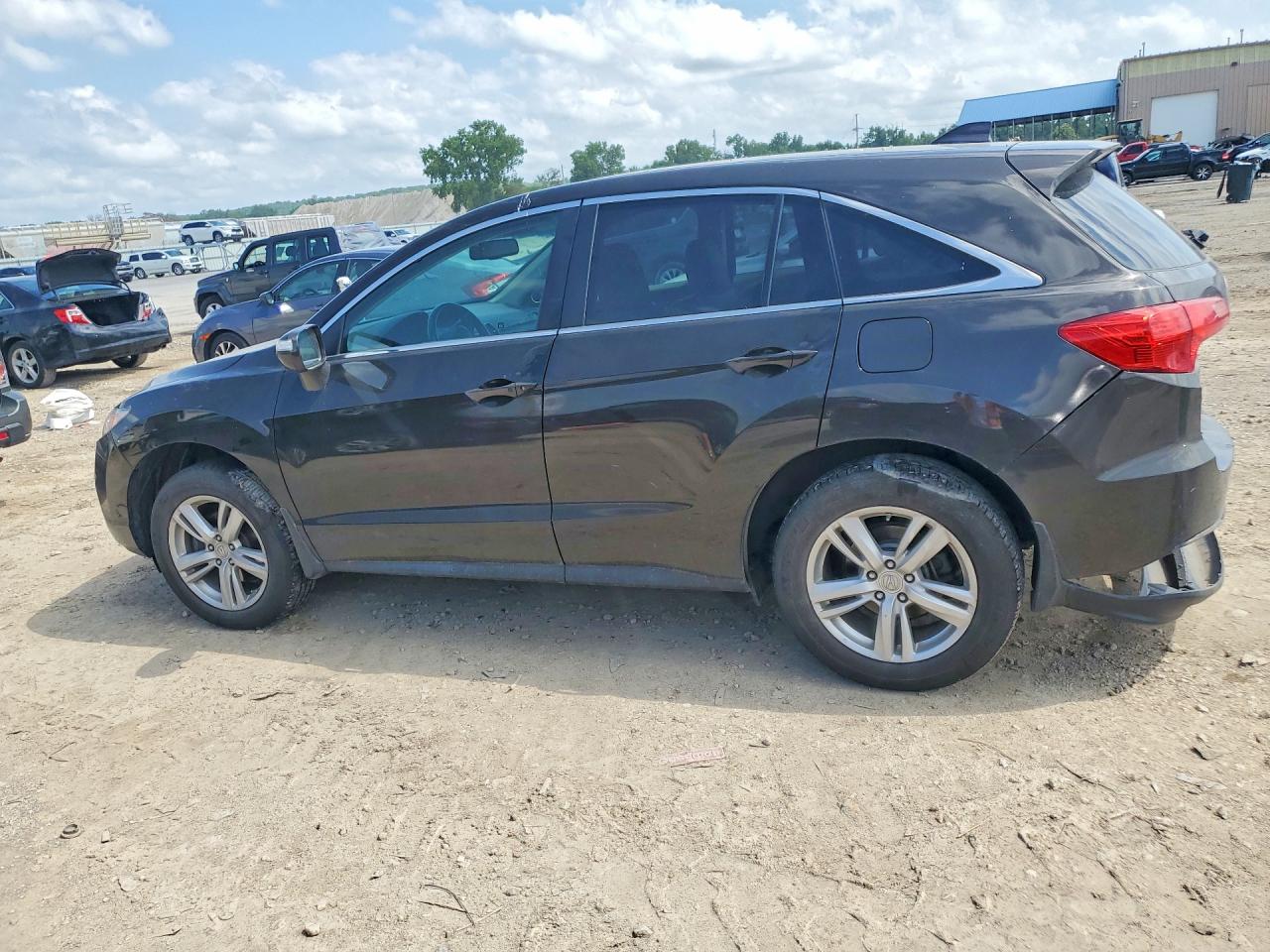 2014 Acura RDX VIN 5J8TB4H34EL013712 COPART salvage auction — Front End, KS - CERT OF TITLE-SALVAGE, sold $675 on 2026-07-09 (photo 2)