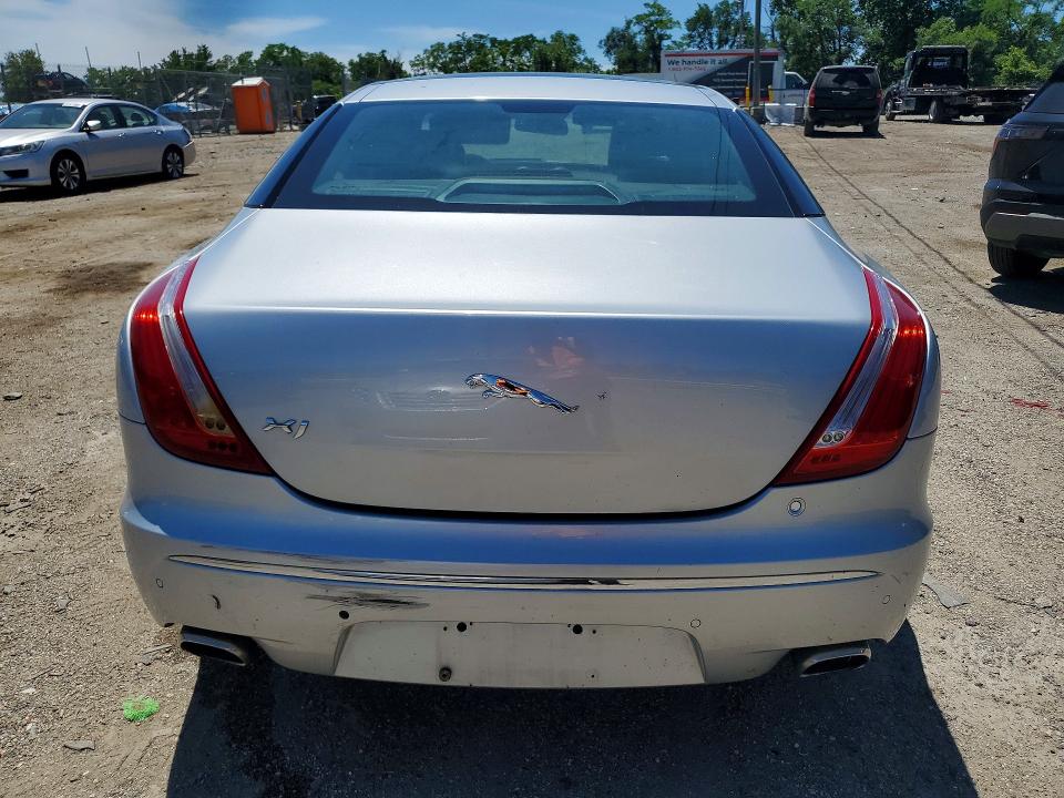 2012 Jaguar Xj VIN SAJWA1CB9CLV23502 COPART salvage auction — VANDALISM, Md - Certificate Of Title, sold $600 on 2026-07-23 (photo 6)
