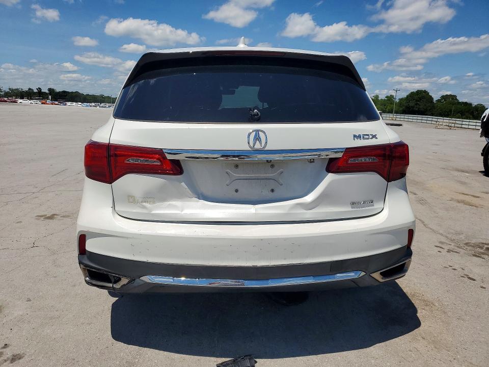 2020 Acura Mdx VIN 5J8YD4H34LL007888 COPART salvage auction — MINOR DENT/SCRATCHES, Tn - Cert Of Title-Rebuilt Vehicle (P), sold $12,500 on 2026-07-02 (photo 6)