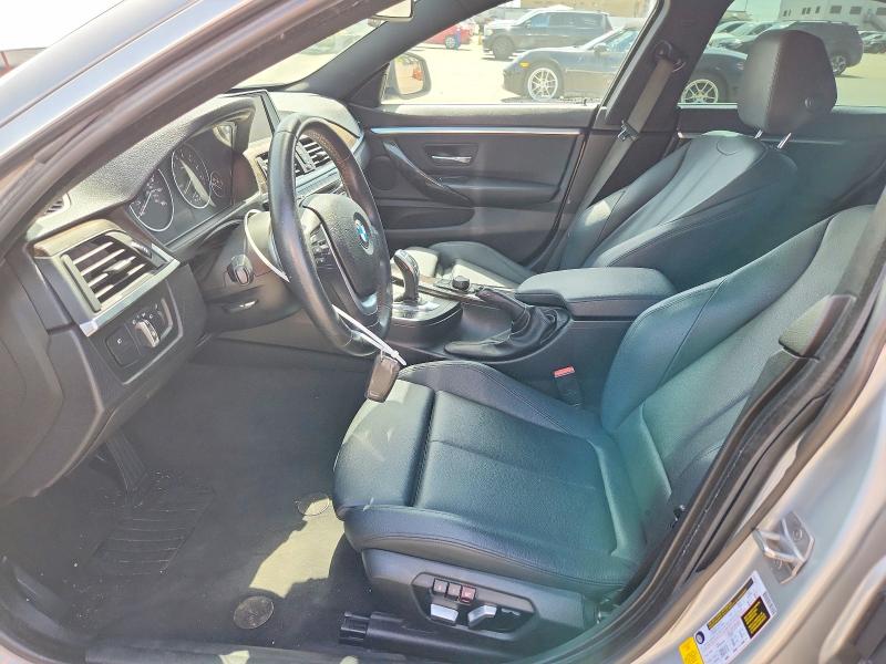 2017 BMW 4er VIN WBA4F7C57HG787335 COPART salvage auction — UNDERCARRIAGE, Tx - Salvage Vehicle Title, sold $2,000 on 2026-08-13 (photo 7)