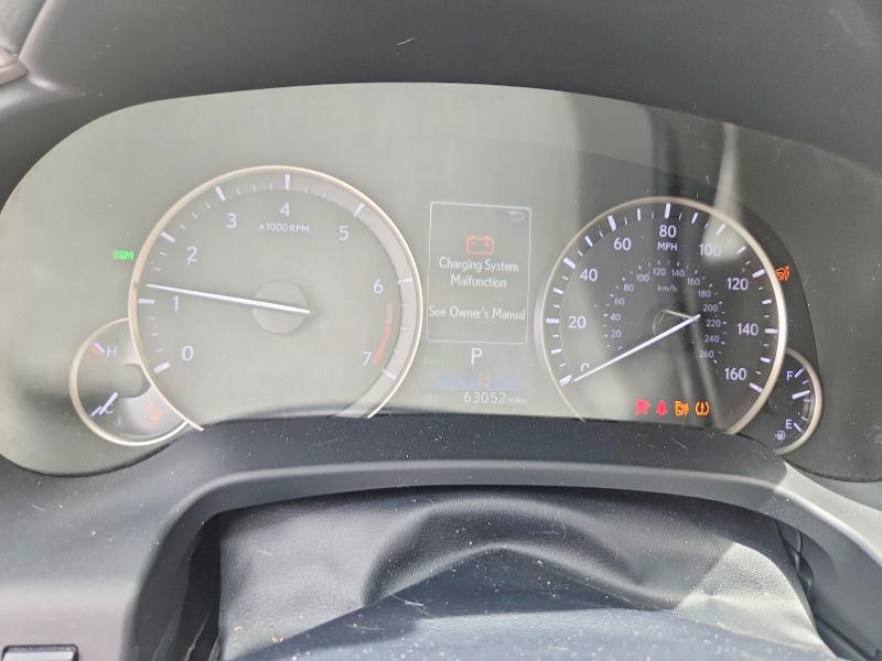 2022 Lexus VIN 2T2HZMAA5NC257249 COPART salvage auction — FRONT END, Fl - Certificate Of Destruction, sold $30 on 2026-07-30 (photo 9)