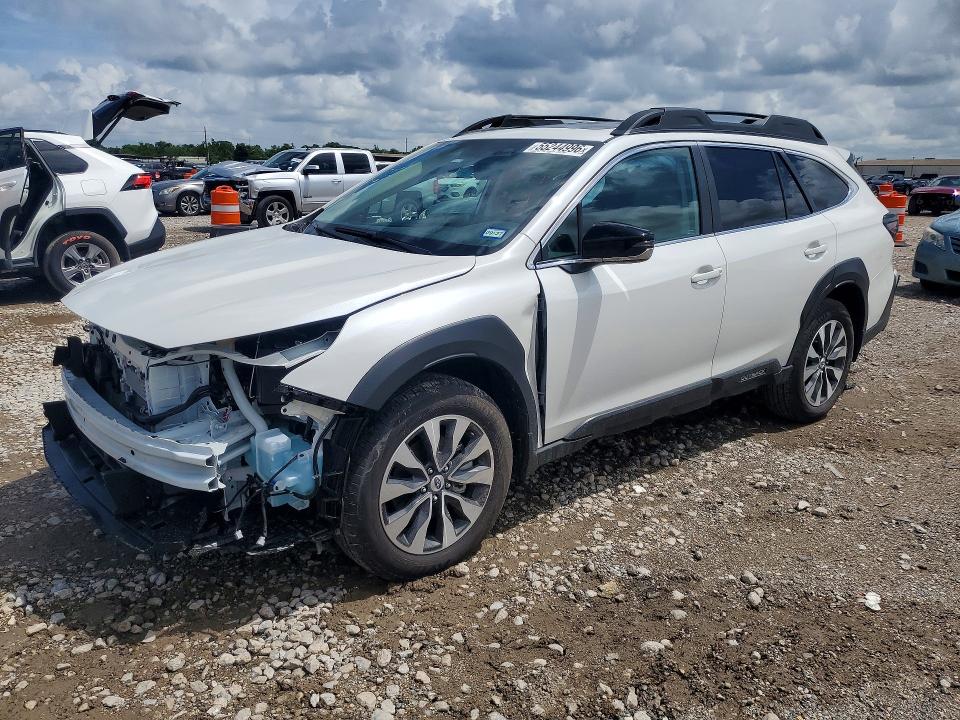 2025 Subaru Outback VIN 4S4BTANC8S3309527 COPART salvage auction — FRONT END, Tx - Salvage Vehicle Title, sold $10,900 on 2026-07-02 (photo 1)