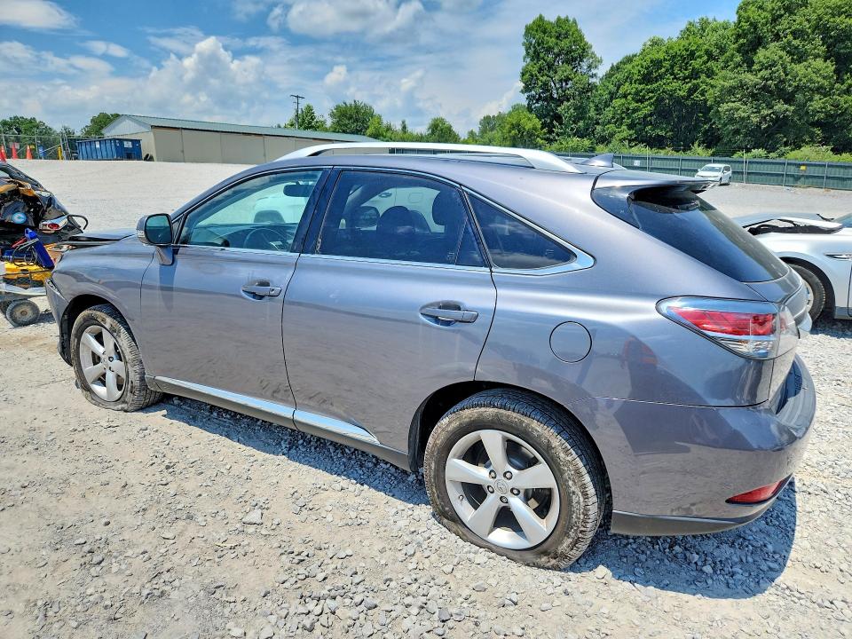 2014 Lexus Rx VIN JTJBK1BA7E2460618 COPART salvage auction — FRONT END, Tn - Salvage Certificate, sold $4,700 on 2026-07-16 (photo 2)