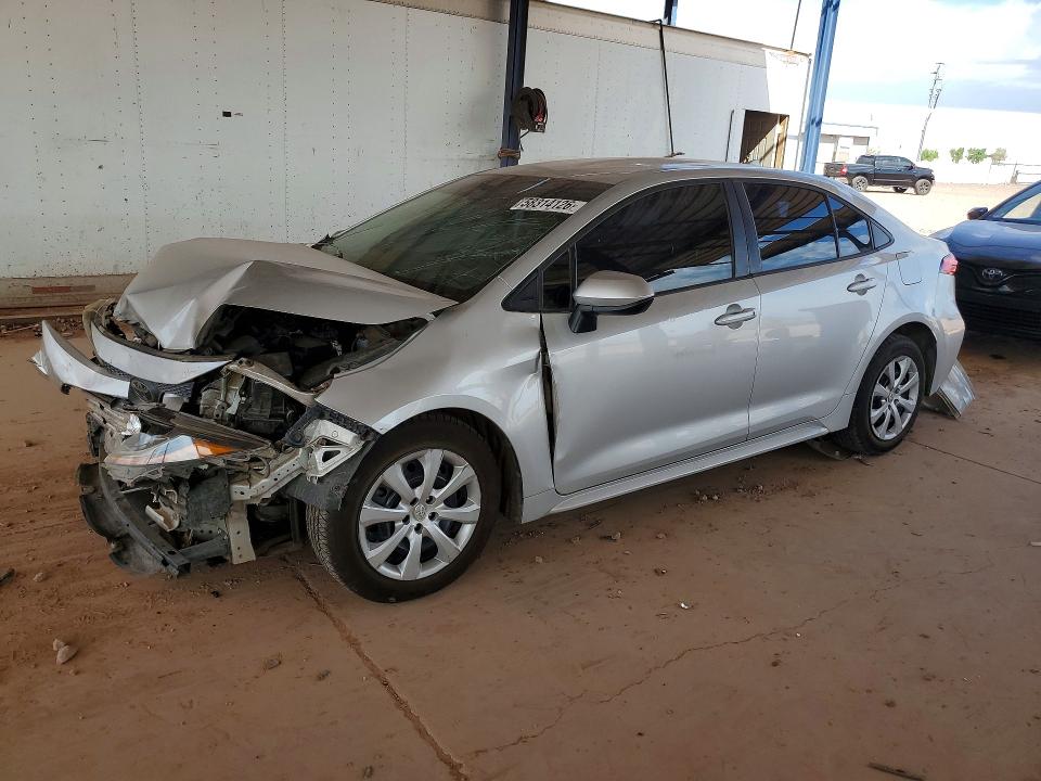 2020 Toyota Corolla VIN 5YFEPRAE8LP089326 COPART salvage auction — FRONT END, Az - Cert Of Title - Salvage, sold $250 on 2026-07-28 (photo 1)