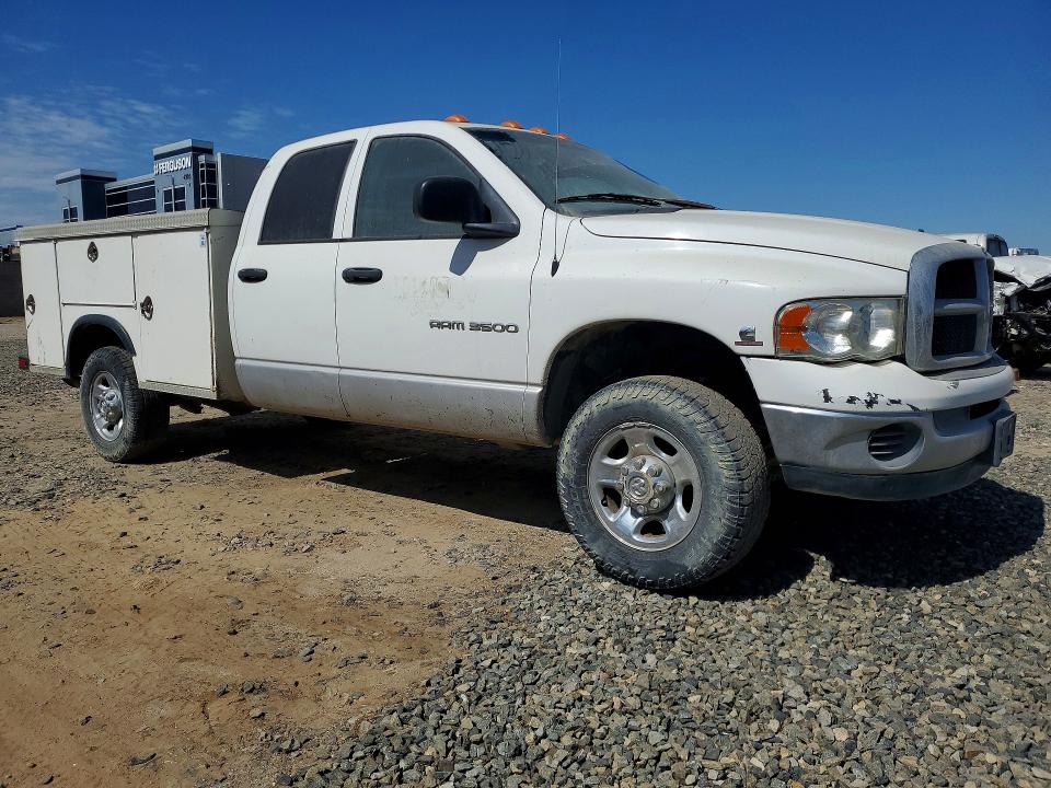 2004 Dodge Ram 3500 VIN 3D7LU38674G136709 COPART salvage auction — MINOR DENT/SCRATCHES, Ca - Dis/Dlr/Exp Only Clean Title, sold $2,850 on 2026-07-08 (photo 4)