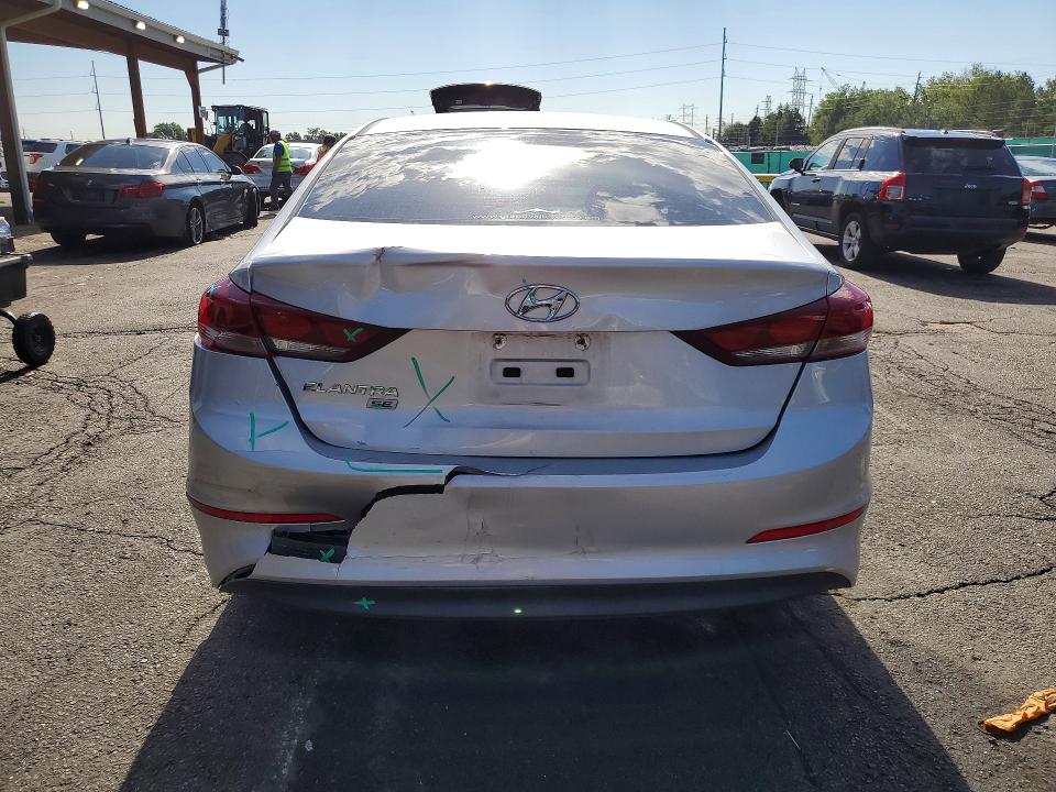 2018 Hyundai VIN KMHD74LF4JU584249 COPART salvage auction — REAR END, Co - Public - Salvage Title, sold $2,050 on 2026-07-07 (photo 6)