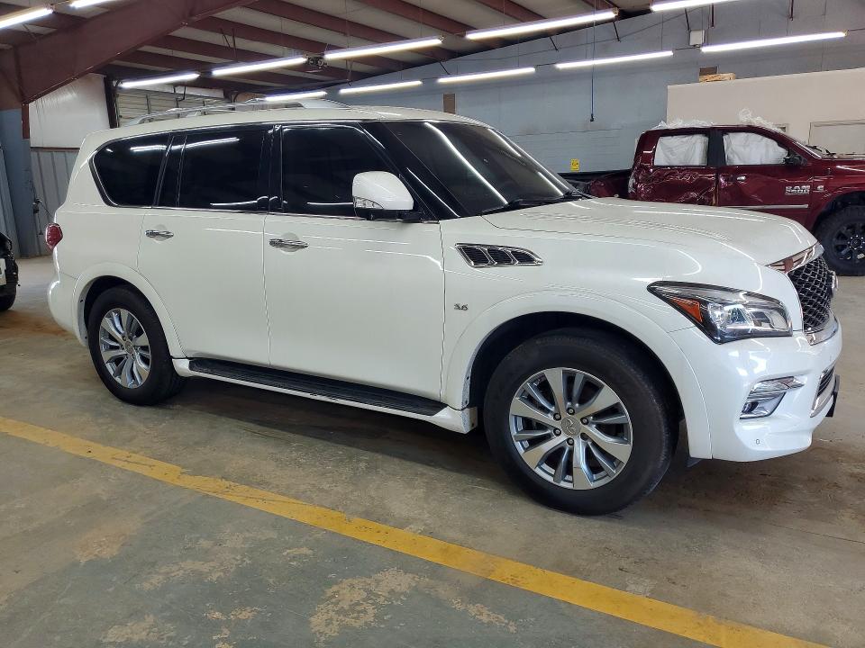2016 Infiniti Qx80 VIN JN8AZ2NE4G9125894 COPART salvage auction — MECHANICAL, Nc - Dealer Only Clean Title (P), sold $1,100 on 2026-07-29 (photo 4)