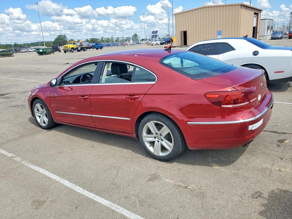 2015 Volkswagen Cc VIN WVWBP7AN7FE800958 COPART salvage auction — MECHANICAL, Oh - Certificate Of Title, sold $325 on 2026-07-10 (photo 2)