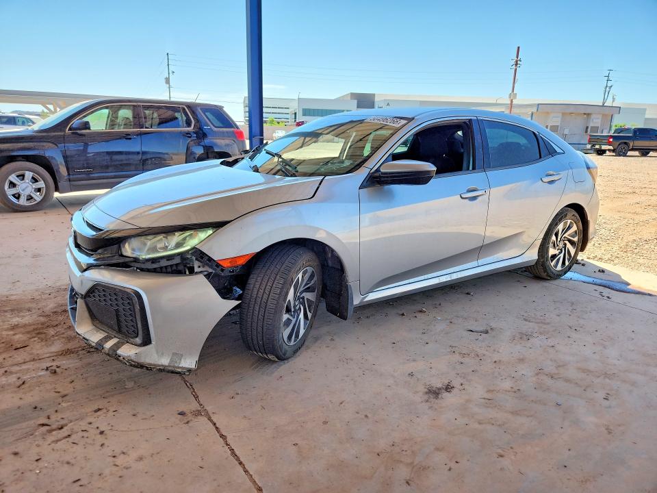 2018 Honda VIN SHHFK7H30JU233938 COPART salvage auction — SIDE, Az - Cert Of Title - Salvage, sold $2,600 on 2026-07-02 (photo 1)