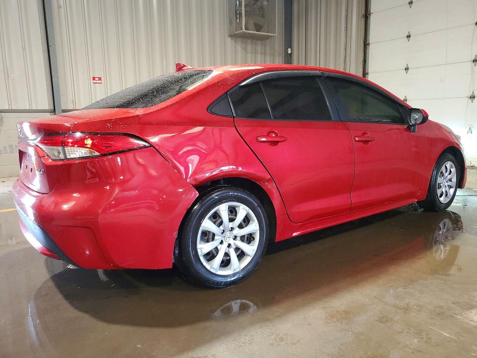 2020 Toyota VIN JTDEPRAE0LJ045678 COPART salvage auction — FRONT END, PA - CERTIFICATE OF SALVAGE, sold $600 on 2026-07-29 (photo 3)