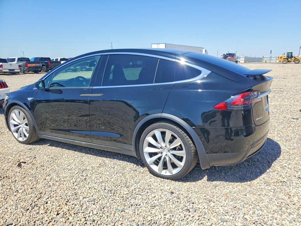 2016 Tesla Model x VIN 5YJXCAE20GF014434 COPART salvage auction — HAIL, Tx - Certificate Of Title, sold $7,800 on 2026-07-14 (photo 2)