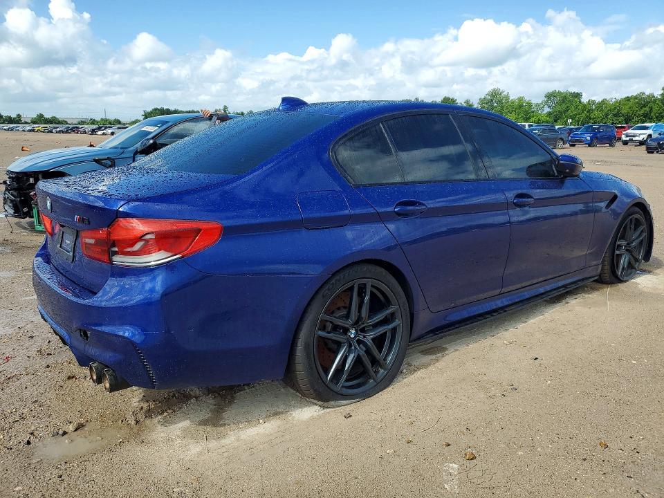 2019 BMW M5 VIN WBSJF0C59KB447789 COPART salvage auction — FRONT END, Tx - Salvage Vehicle Title, sold $18,600 on 2026-07-17 (photo 3)