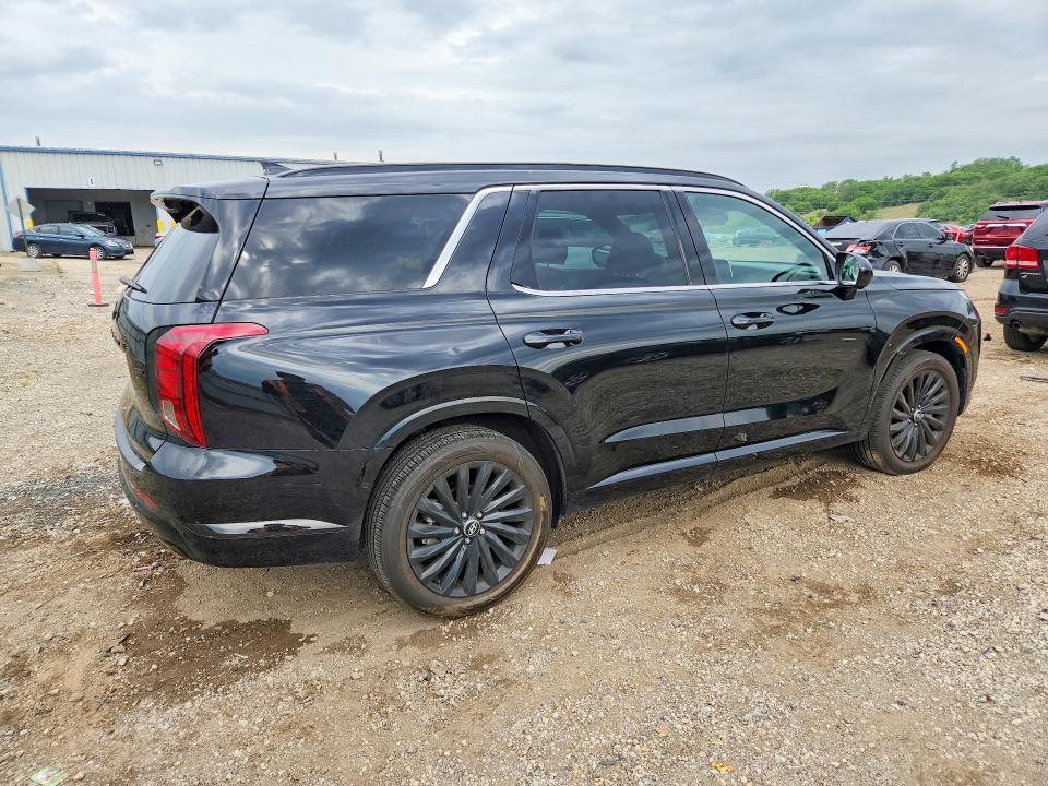 2024 Hyundai Palisade VIN KM8R7DGE3RU747606 COPART salvage auction — HAIL, Il - Salvage Certificate, sold $20,300 on 2026-07-29 (photo 3)