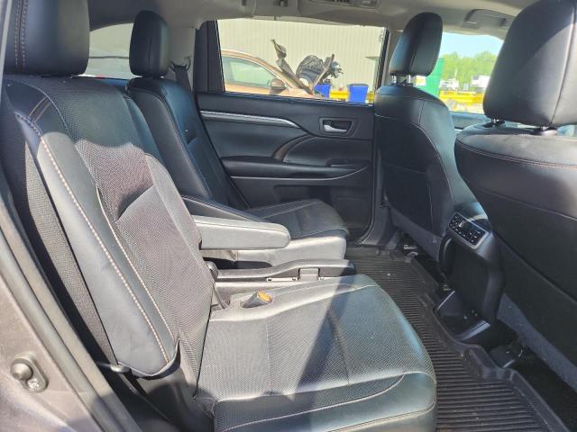2017 Toyota Highlander VIN 5TDDZRFH9HS472991 COPART salvage auction — FRONT END, Ga - Cert Of Title-Salvage, sold $3,700 on 2026-07-22 (photo 6)