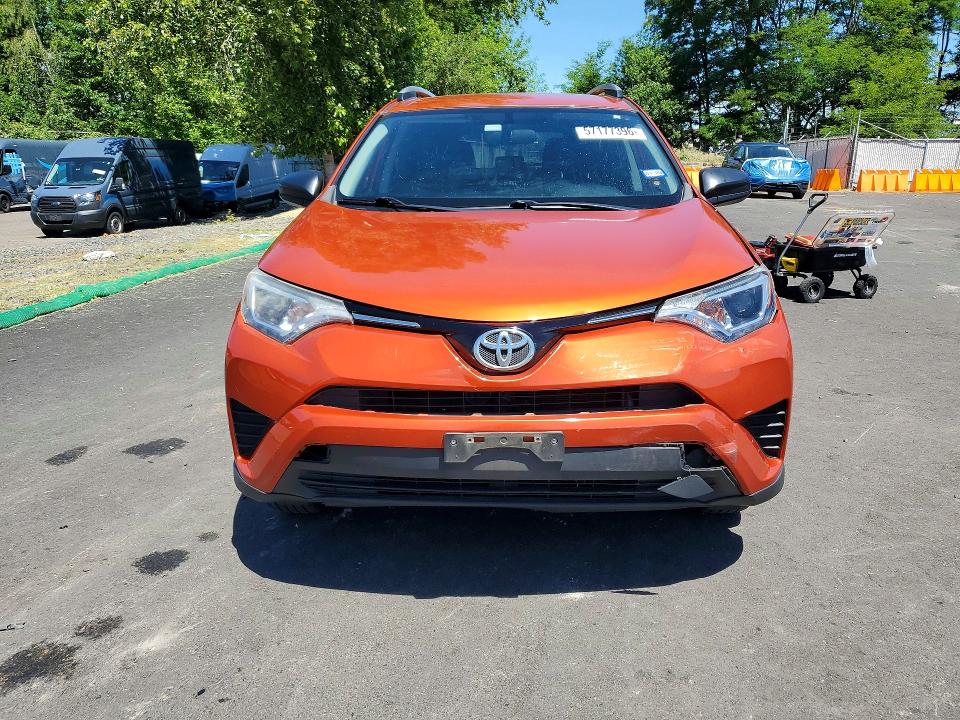 2016 Toyota VIN JTMZFREV3GD086762 COPART salvage auction — REAR END, Or - Salvage Title Certificate, sold $3,850 on 2026-07-20 (photo 5)