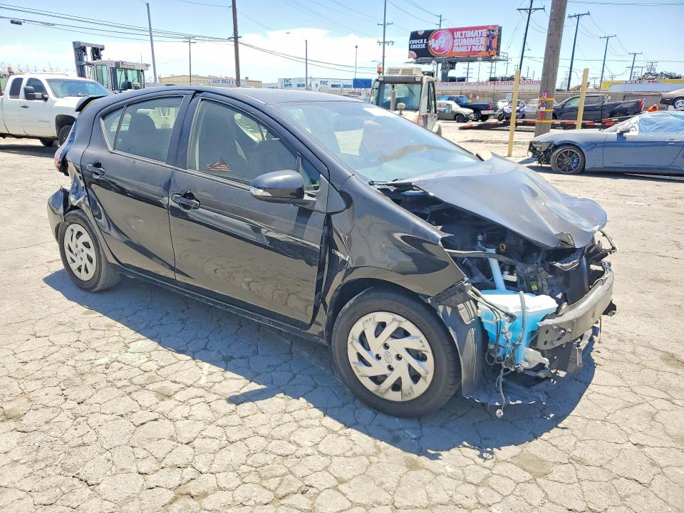 2016 Toyota Prius VIN JTDKDTB36G1124087 COPART salvage auction — FRONT END, Ca - Salvage Certificate, sold $650 on 2026-07-02 (photo 4)