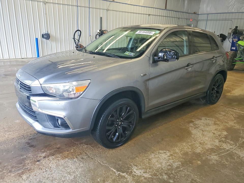 2017 Mitsubishi Outlander VIN JA4AR3AU1HZ038948 COPART salvage auction — HAIL, Pa - Certificate Of Salvage, sold $1,650 on 2026-07-22 (photo 1)