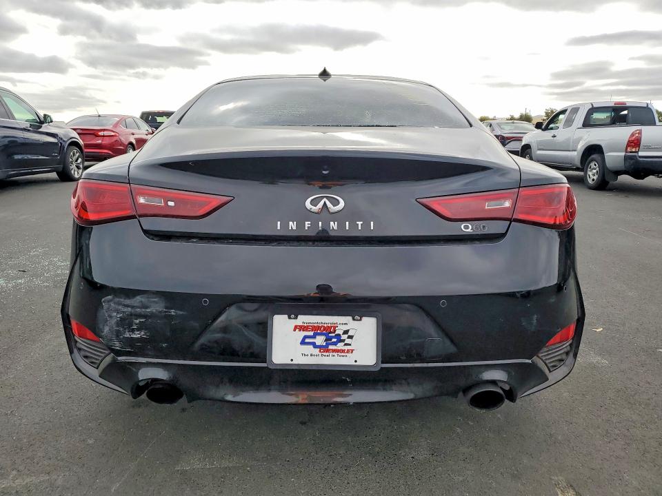 2017 Infiniti VIN JN1EV7EKXHM364542 COPART salvage auction — VANDALISM, Ca - Salvage Certificate, sold $60 on 2026-07-15 (photo 6)
