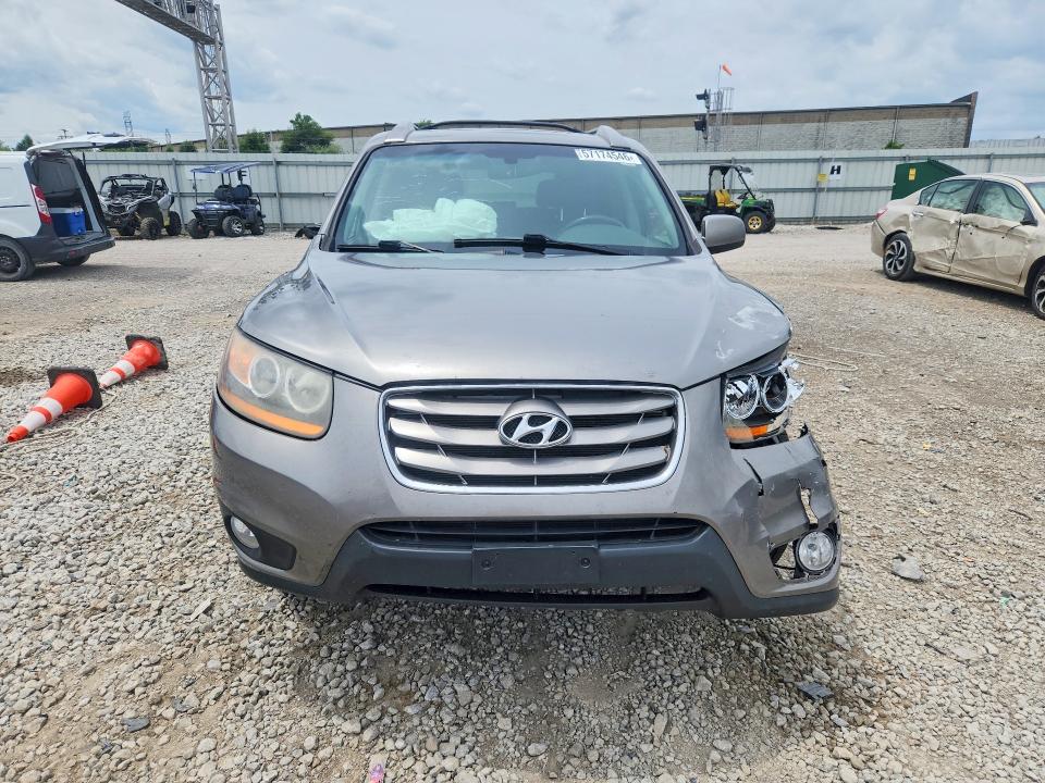 2011 Hyundai Santa fe VIN 5XYZK3AB5BG067788 COPART salvage auction — FRONT END, Oh - Cert Of Title-Salvage, sold $325 on 2026-07-07 (photo 5)