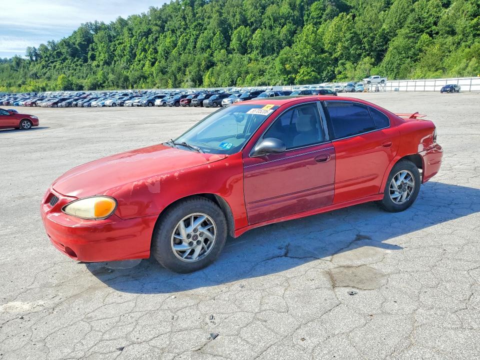 2003 Pontiac Grand am VIN 1G2NF52F43C132060 COPART salvage auction — VANDALISM, Wv - Salvage Certificate, sold $150 on 2026-07-09 (photo 1)