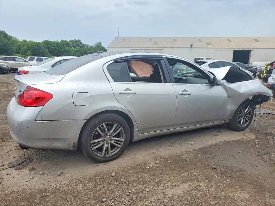 2013 Infiniti G VIN JN1CV6AR5DM764149 COPART salvage auction — FRONT END, Pa - Cert Of Salv-R=Reconstructed, sold $15 on 2026-07-06 (photo 3)