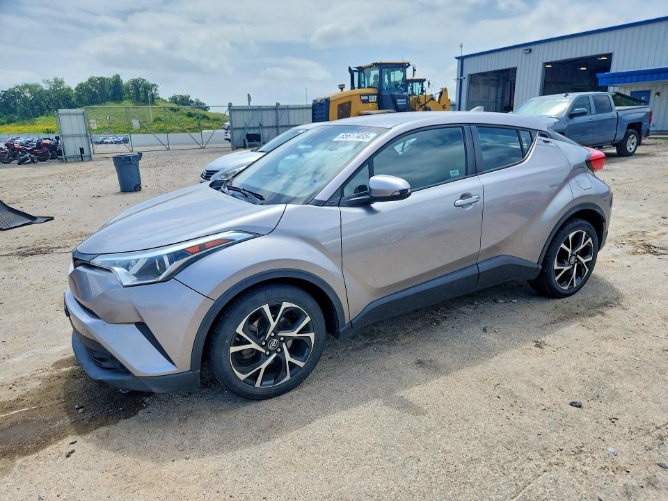 2018 Toyota C-hr VIN NMTKHMBX2JR010853 COPART salvage auction — FRONT END, WI - CERTIFICATE OF TITLE, sold $2,700 on 2026-07-28 (photo 1)