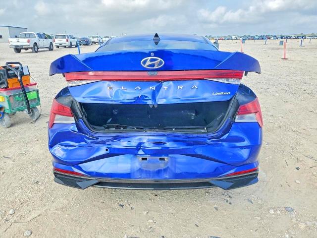 2021 Hyundai VIN 5NPLP4AG2MH038866 COPART salvage auction — REAR END, Tx - Salvage Vehicle Title, sold $5,800 on 2026-07-09 (photo 6)