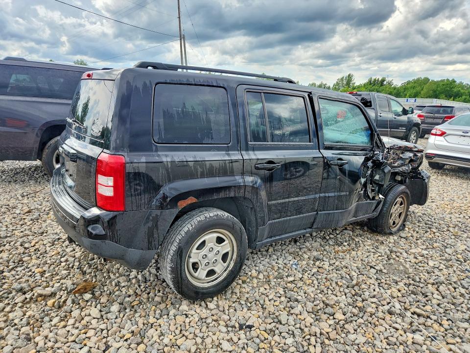 2015 Jeep Liberty (patriot) VIN 1C4NJRBB7FD312050 COPART salvage auction — FRONT END, Mi - Certificate Of Title, sold $200 on 2026-07-09 (photo 3)