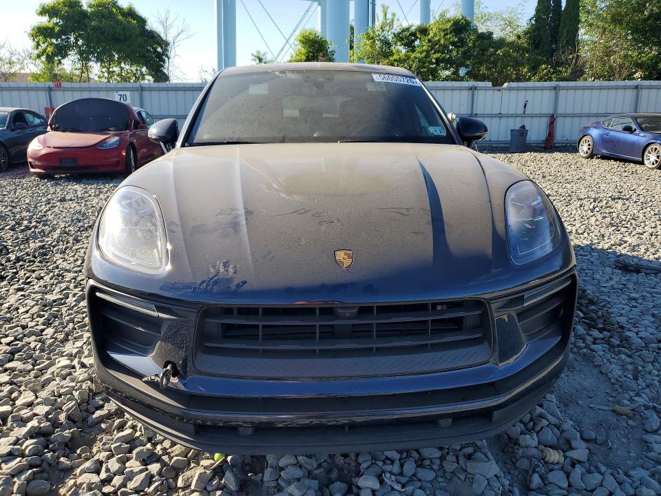 2022 Porsche Macan VIN WP1AA2A56NLB07114 COPART salvage auction — FRONT END, Nj - Cert Of Title-Salvage, sold $2,500 on 2026-07-22 (photo 5)