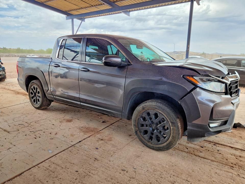 2023 Honda Ridgeline VIN 5FPYK3F54PB039730 COPART salvage auction — FRONT END, Az - Cert Of Title - Salvage, sold $6,600 on 2026-08-04 (photo 4)