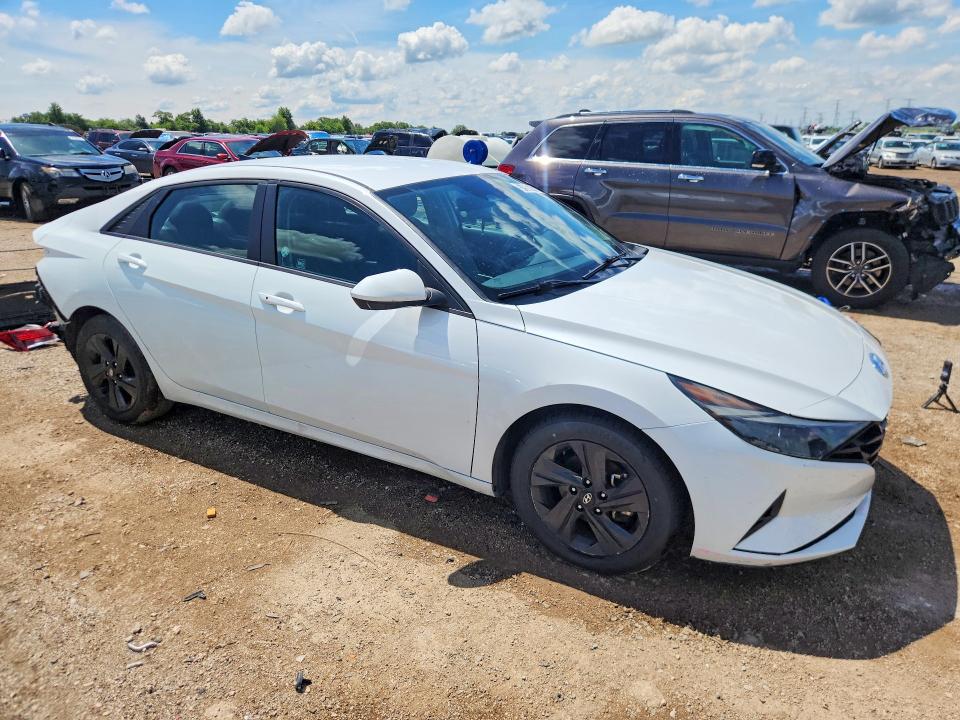 2021 Hyundai Elantra VIN 5NPLM4AG5MH029751 COPART salvage auction — REAR END, FL - CERTIFICATE OF TITLE, sold $5,600 on 2026-07-06 (photo 4)