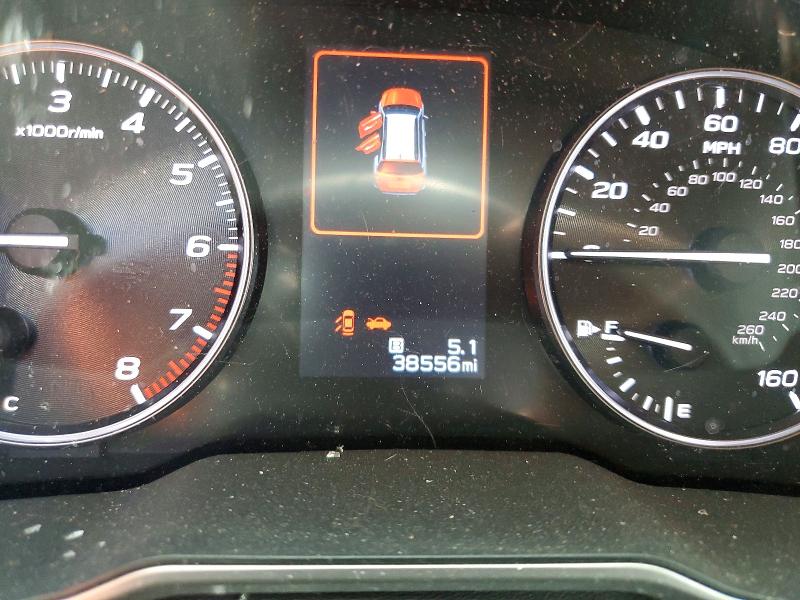 2021 Subaru Outback VIN 4S4BTGLD1M3212249 COPART salvage auction — ROLLOVER, Co - Public - Salvage Title, sold $2,450 on 2026-07-09 (photo 9)