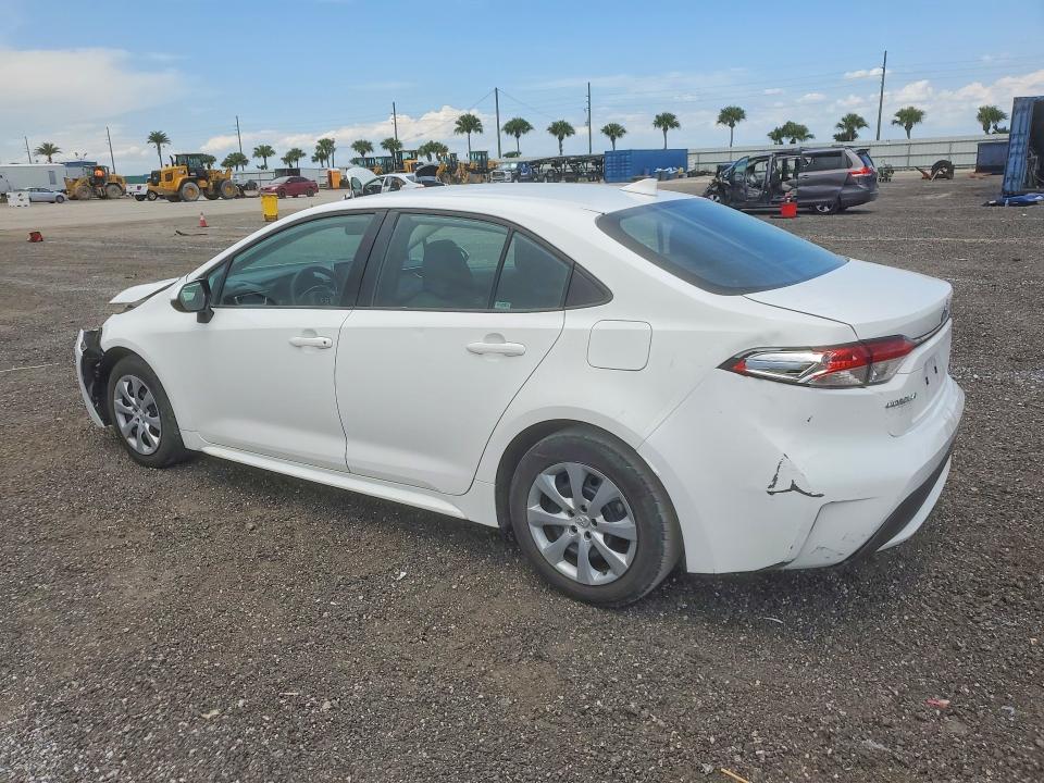 2021 Toyota Corolla VIN 5YFEPMAE4MP207991 COPART salvage auction — FRONT END, Salvage Title, sold $650 on 2026-07-27 (photo 2)