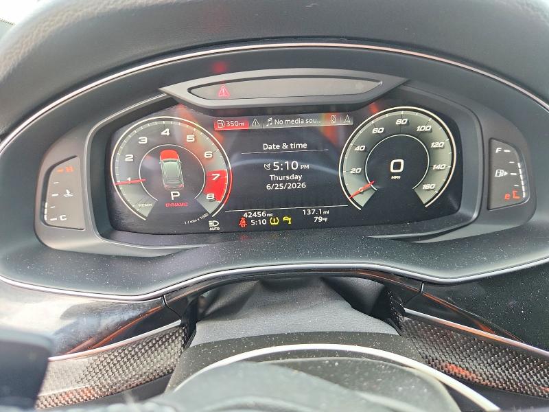 2023 Audi VIN WA1VWBF7XPD019074 COPART salvage auction — ROOF, WI - CERT OF TITLE-CLAIM PAID, sold $32,500 on 2026-07-07 (photo 9)