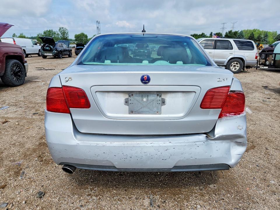 2006 Saab 9-5 VIN YS3ED49G063505523 COPART salvage auction — REAR END, Il - Salvage Certificate, sold $625 on 2026-07-14 (photo 6)