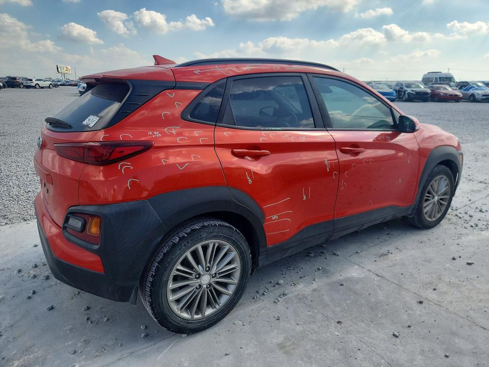 2019 Hyundai Kona VIN KM8K62AA0KU239579 COPART salvage auction — HAIL, TX - CERTIFICATE OF TITLE, sold $6,200 on 2026-07-28 (photo 3)