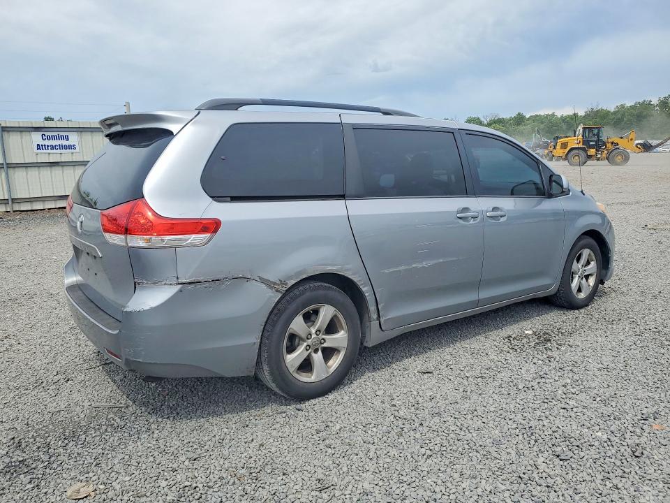 2012 Toyota VIN 5TDKK3DCXCS271559 COPART salvage auction — SIDE, Nj - Cert Of Title-Salvage, sold $1,600 on 2026-07-02 (photo 3)