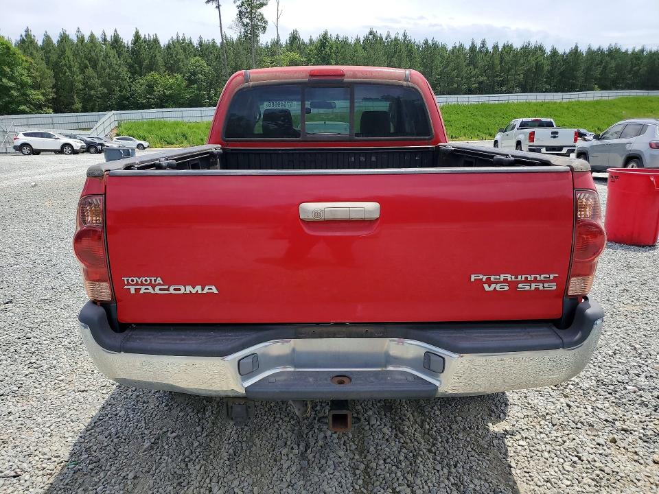 2007 Toyota Tacoma VIN 5TETU62N77Z407580 COPART salvage auction — FRONT END, NC - SALVAGE CERTIFICATE OF TITLE, sold $2,050 on 2026-07-30 (photo 6)