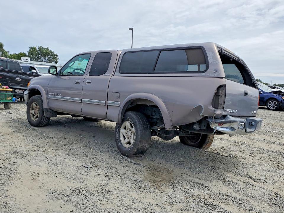 2000 Toyota Tundra VIN 5TBBT4816YS014846 COPART salvage auction — REAR END, Ca - Salvage Certificate, sold $1,550 on 2026-07-07 (photo 2)