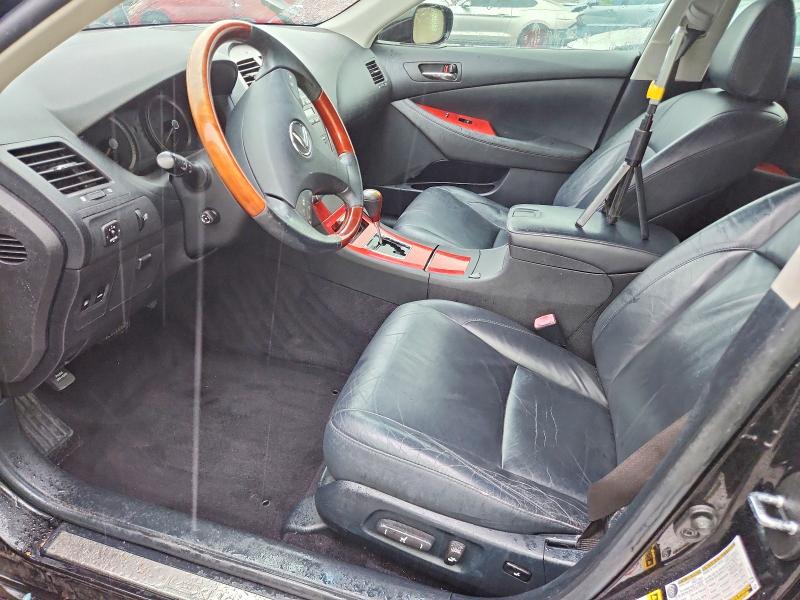 2008 Lexus ES VIN JTHBJ46G882227002 COPART salvage auction — FRONT END, MS - CERT OF TITLE-SALVAGED, sold $200 on 2026-07-28 (photo 7)