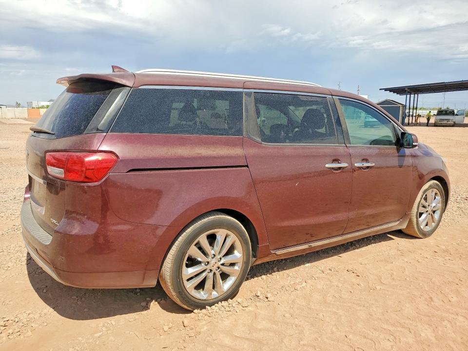 2018 Kia SEDONA VIN KNDME5C18J6373905 COPART salvage auction — MINOR DENT/SCRATCHES, Az - Certificate Of Title, sold $1,400 on 2026-07-21 (photo 3)