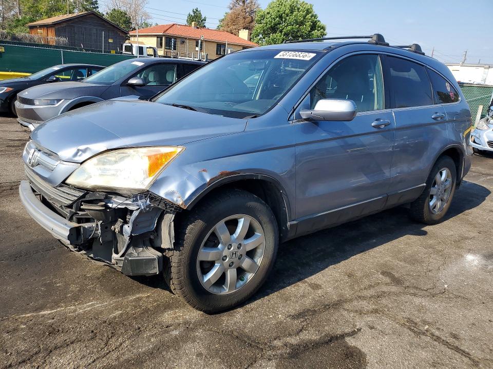 2007 Honda Cr-v VIN JHLRE487X7C062650 COPART salvage auction — FRONT END, Co - Dis/Dlr/Exp Only Clean Title, sold $1,550 on 2026-07-07 (photo 1)