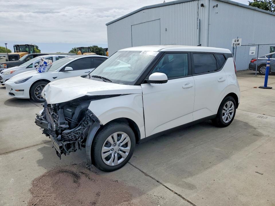 2025 Kia Soul VIN KNDJ23AU3S7935198 COPART salvage auction — FRONT END, NV - CERTIFICATE OF TITLE, sold $100 on 2026-07-28 (photo 1)