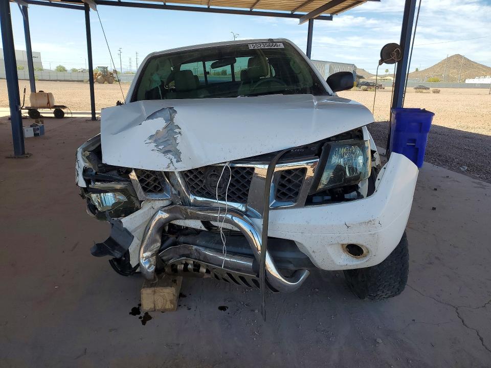 2012 Nissan Navara (frontier) VIN 1N6AD0CU0CC425032 COPART salvage auction — FRONT END, Az - Cert Of Title - Salvage, sold $775 on 2026-07-09 (photo 5)