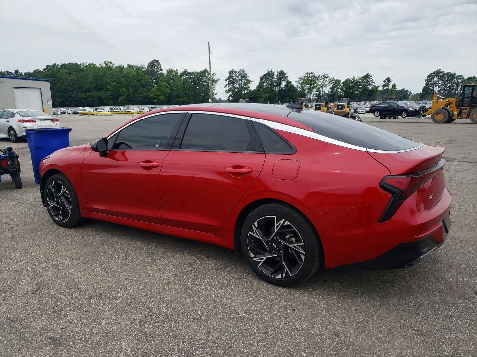 2025 Kia VIN KNAG64J7XS5349265 COPART salvage auction — FRONT END, Nc - Salvage Certificate Of Title, sold $550 on 2026-07-30 (photo 2)