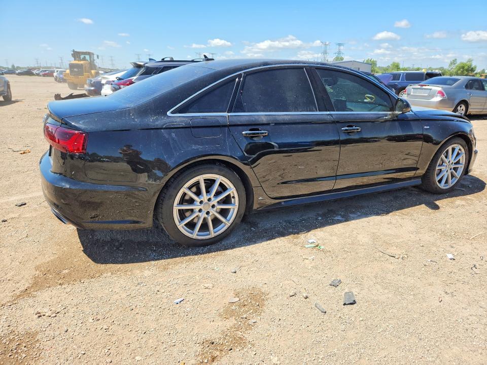 2017 Audi A6 VIN WAUG8AFC4HN017765 COPART salvage auction — FRONT END, Il - Salvage Certificate, sold $2,500 on 2026-07-21 (photo 3)