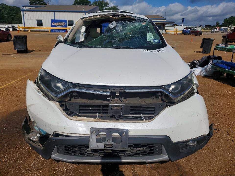 2019 Honda Cr-v VIN 7FARW1H80KE035278 COPART salvage auction — FRONT END, Tx - Salvage Vehicle Title, sold $1,900 on 2026-07-06 (photo 5)
