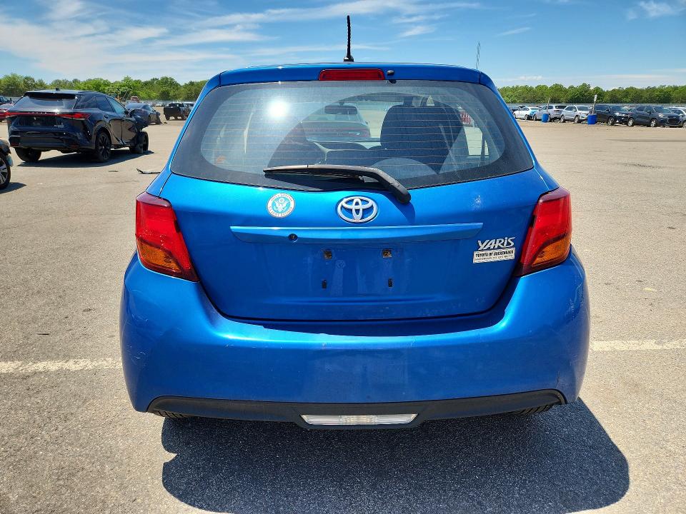 2015 Toyota Yaris VIN VNKKTUD35FA033713 COPART salvage auction — FRONT END, Ny - Certificate Of Title, sold $2,000 on 2026-07-22 (photo 6)
