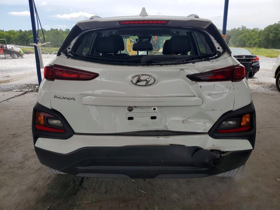 2021 Hyundai Kona VIN KM8K62AA1MU736174 COPART salvage auction — REAR END, Ga - Cert Of Title-Salvage, sold $3,450 on 2026-07-23 (photo 6)