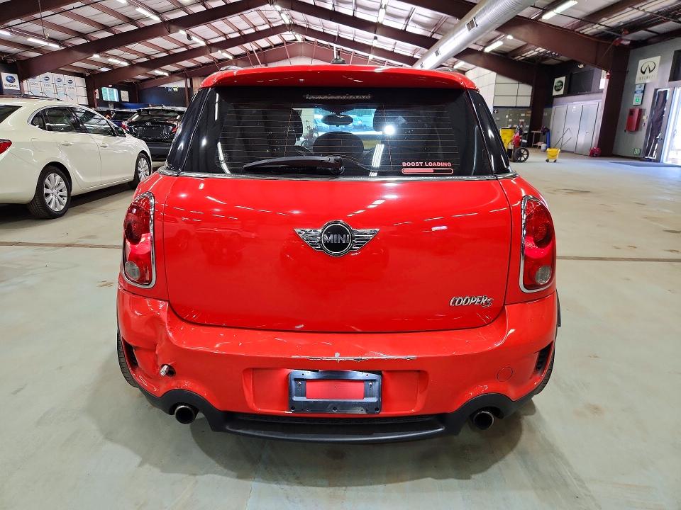 2012 Mini Cooper VIN WMWZC3C54CWL88095 COPART salvage auction — REAR END, Ma - Cert Of Title-Salvage, sold $450 on 2026-07-23 (photo 6)